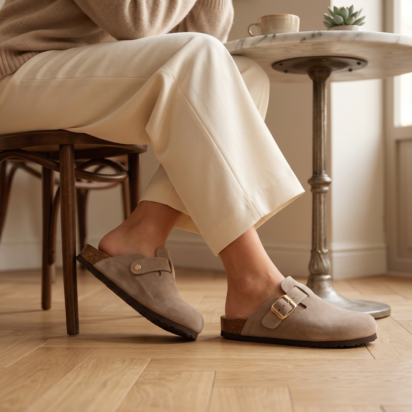 Suéde | Comfort Muiltjes