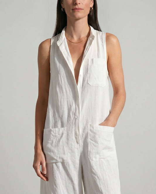 Lina | Katoenmix Jumpsuit
