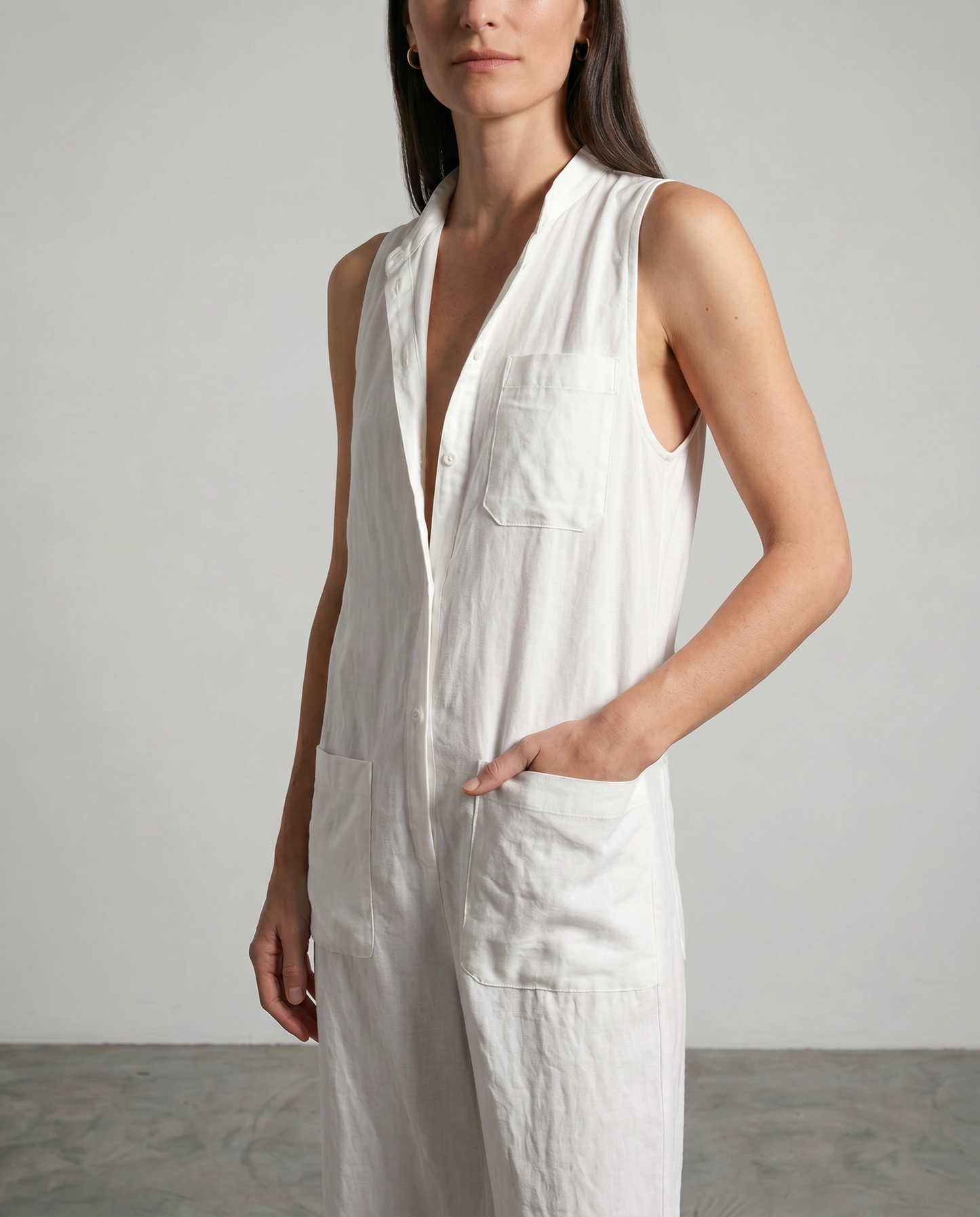 Lina | Katoenmix Jumpsuit