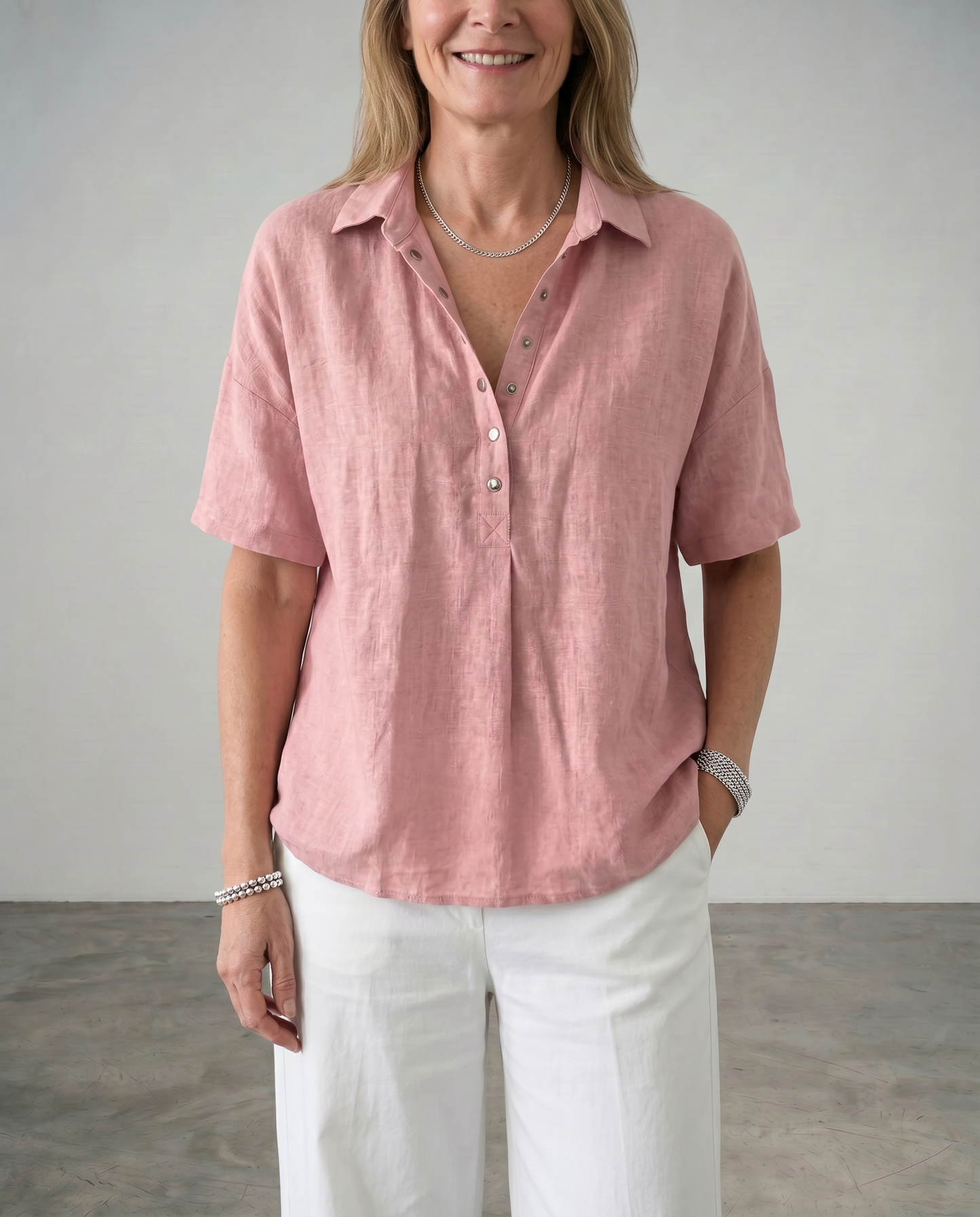 Chelsa | Kraag Blouse
