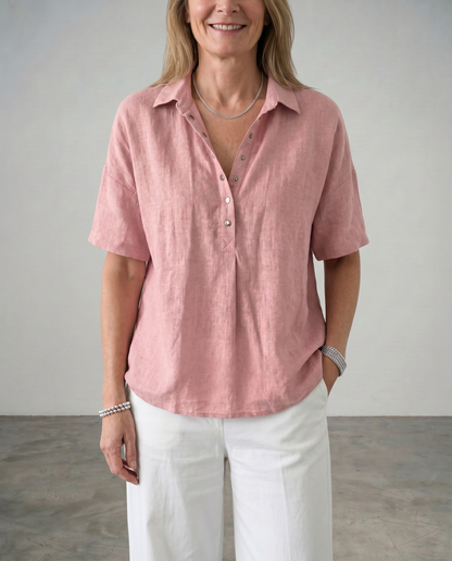 Chelsa | Kraag Blouse