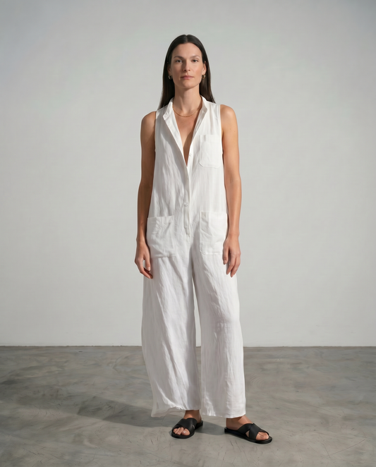 Lina | Katoenmix Jumpsuit