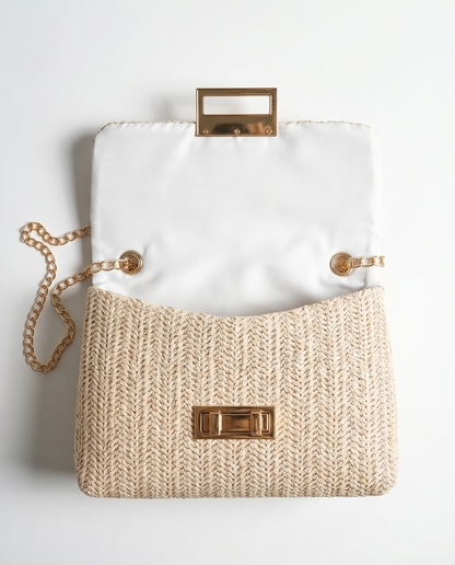 Lizzy Jane | Gevlochten Crossbody Tasje