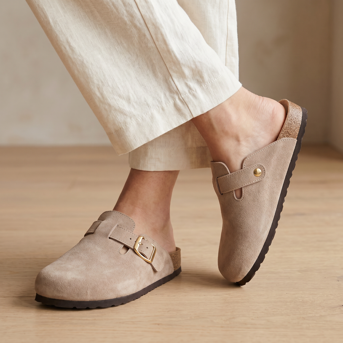 Suéde | Comfort Muiltjes