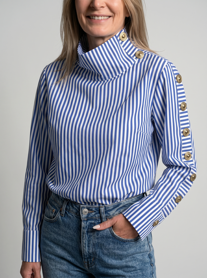 Noa | Gestreepte Blouse