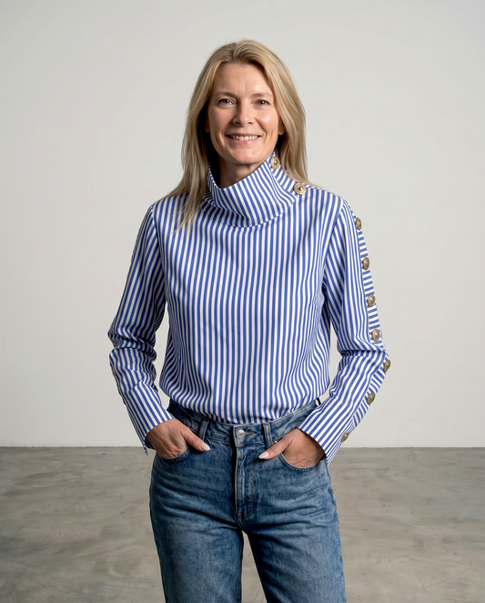 Noa | Gestreepte Blouse