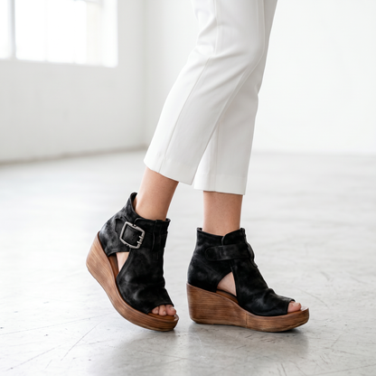 Veloura | Wedge Sandalen